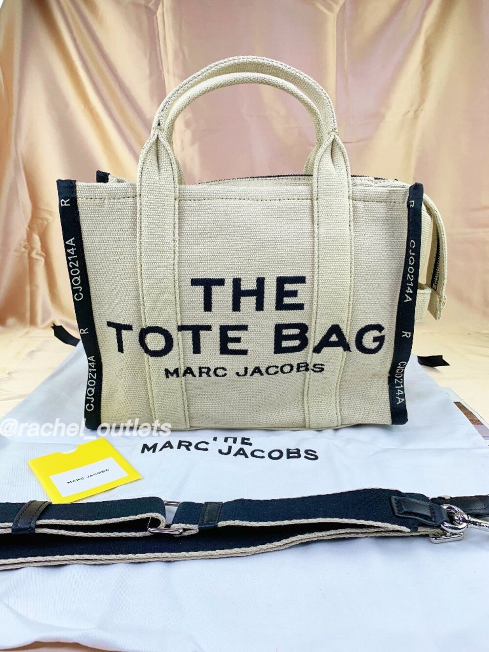 MARC JACOBS THE DENIM MEDIUM TOTE BAG